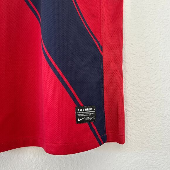 Nike Men's USA Soccer Team USMNT Dri-Fit Navy/Red Jersey Away Kit 2011 Sz. Med. - Picture 5 of 11